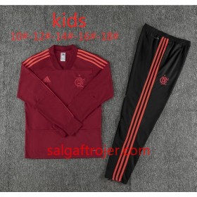 Flamengo Børn Sweatshirt Dragt Rød 2018-2019